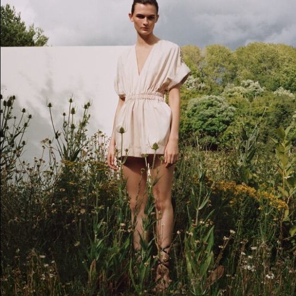 Zara Short Pleated Jumpsuit - Picture 2 of 8